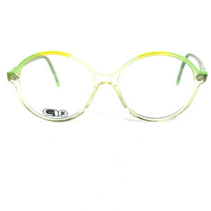 Morwen Rock 2 Eyeglasses Frames‎ Clear Green Round Full Rim H14415